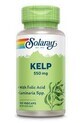 Kelp 550mg und Fols&#228;ure Solaray, 100 Kapseln, Secom