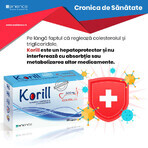 Korill ulei pur de krill 500 mg, 30 capsule, Sanience