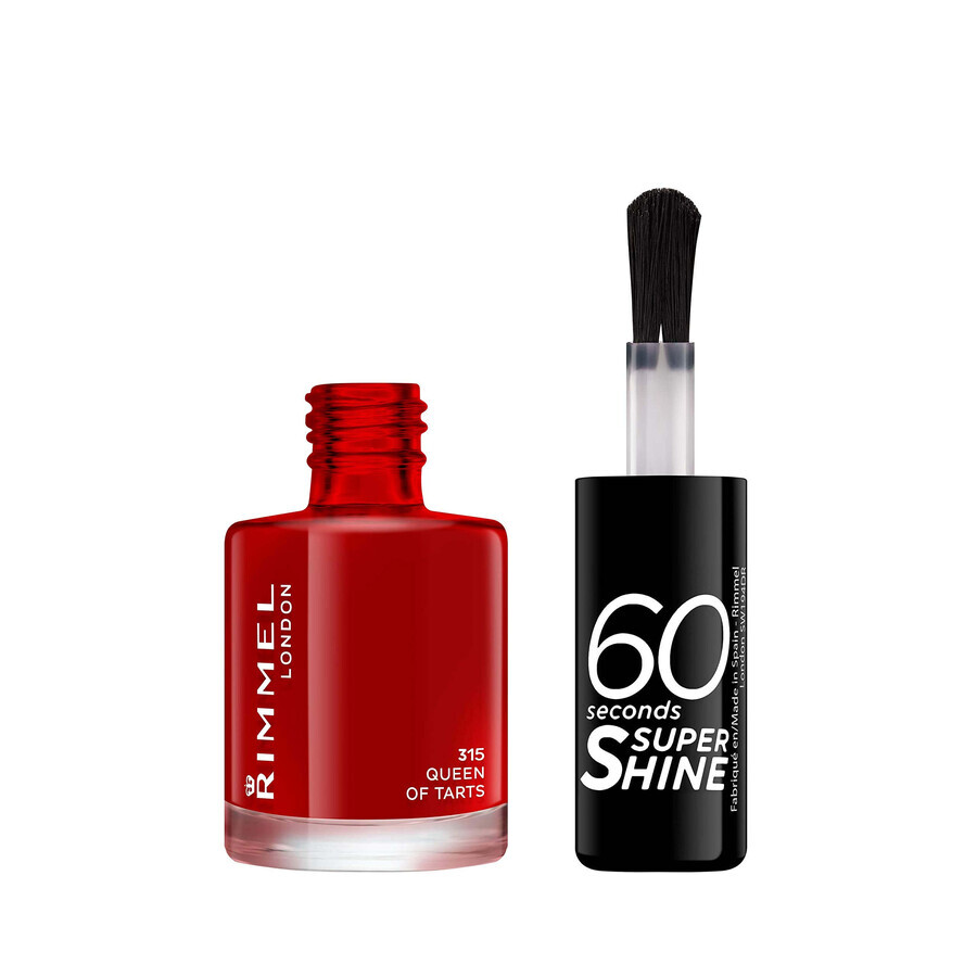 Nagellack 60 Seconds Shine 315 Queen of tarts!, 8 ml, Rimmel London