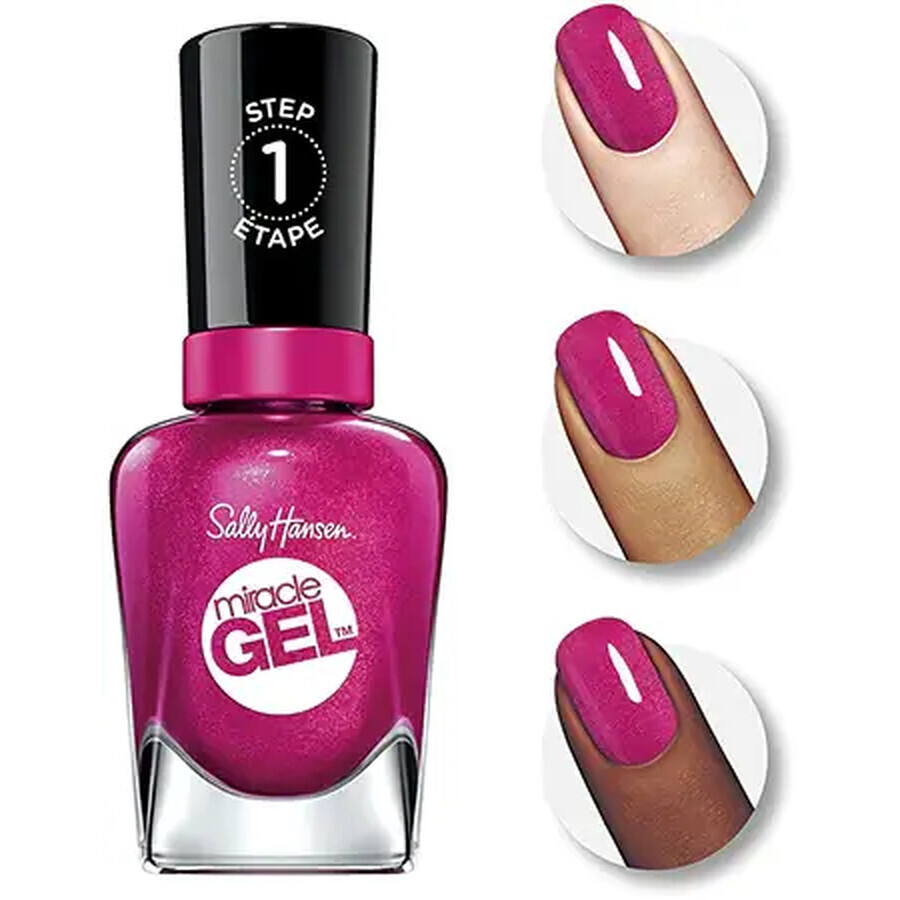 Lac de unghii Miracle Gel, 500 Mad Women, 14.7 ml, Sally Hansen