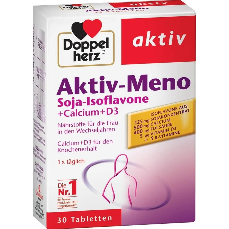 Aktiv-Meno mit Soja, 30 Tabletten, Doppelherz