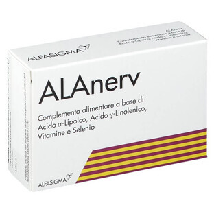 Alanerv, complément alimentaire pour le système nerveux, 20 softgels, Alfasigma