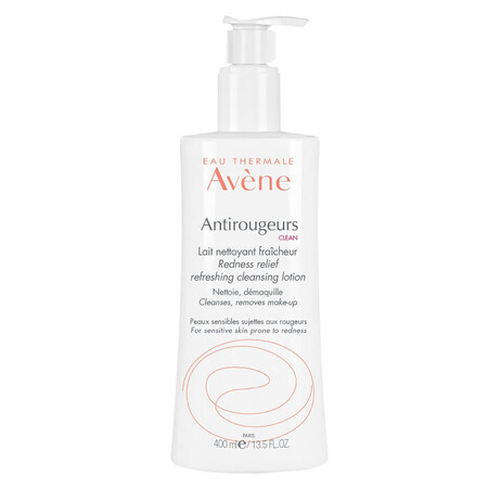 Lapte demachiant anti-roseata, 400 ml, Avene