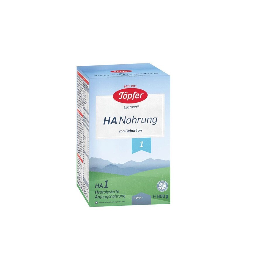 HA1 von Geburt an, Anfangsmilch, 600g, Töpfer 