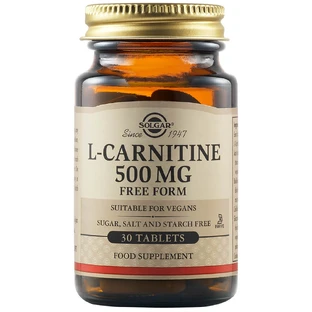 L-Carnitin 500 mg, 30 Tabletten, Solgar