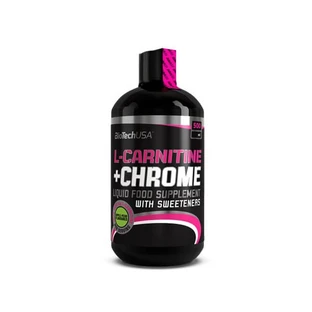 L-Carnitine + Chromium Liquid Orange, 500 ml, Biotech USA