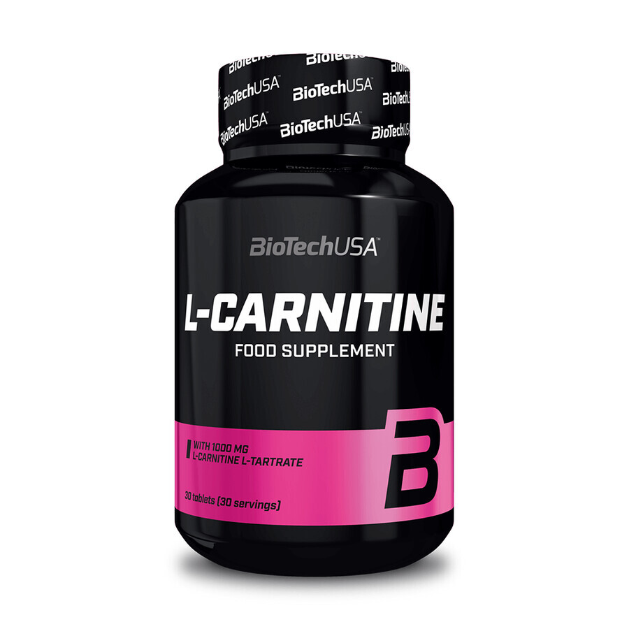 L-Carnitin 1000 mg, 30 Tabletten, BioTech USA