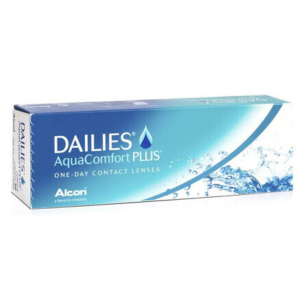 Dailies Aqua Comfort Plus Kontaktlinsen, -0,50, 30 Stück, Alcon