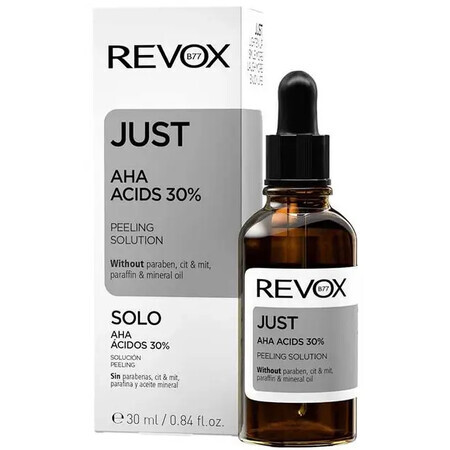 Alpha-Hydroxy-Säuren Nur AHA-Säuren 30%, 30 ml, Revox