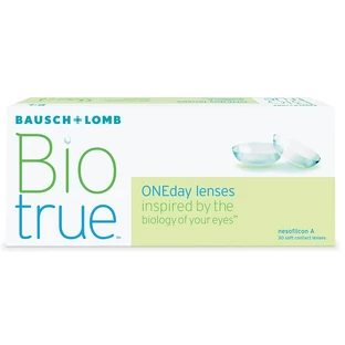 Biotrue OneDay disposable lenses, -02.50, 30 pieces, Bausch Lomb