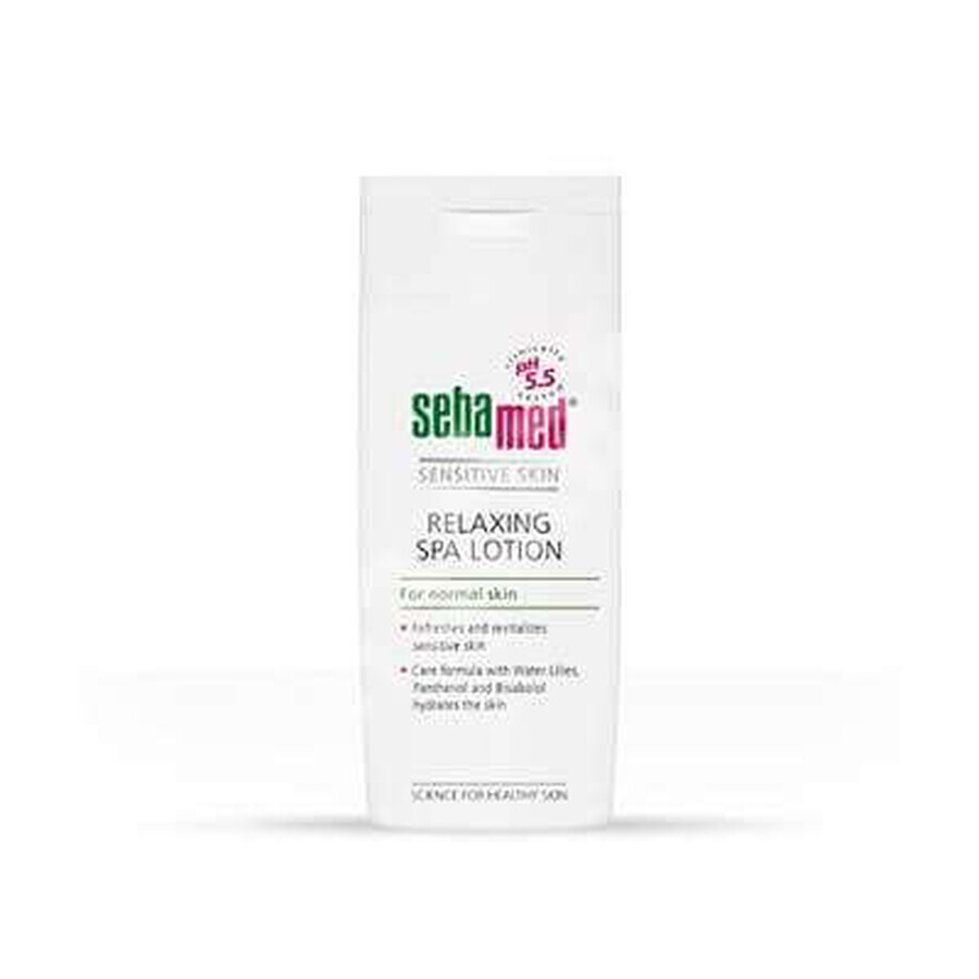 Lotiune dermatologica pentru corp, Sensitive Skin Relaxing Spa, 200 ml, Sebamed