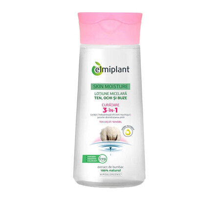 Lotiune micelara 3in1 ten sensibil, 200ml, Elmiplant