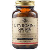 L-Tirozina 500 mg, 50 capsule, Solgar