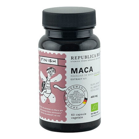 Maca 400 mg, 60 Kapseln, Republica Bio