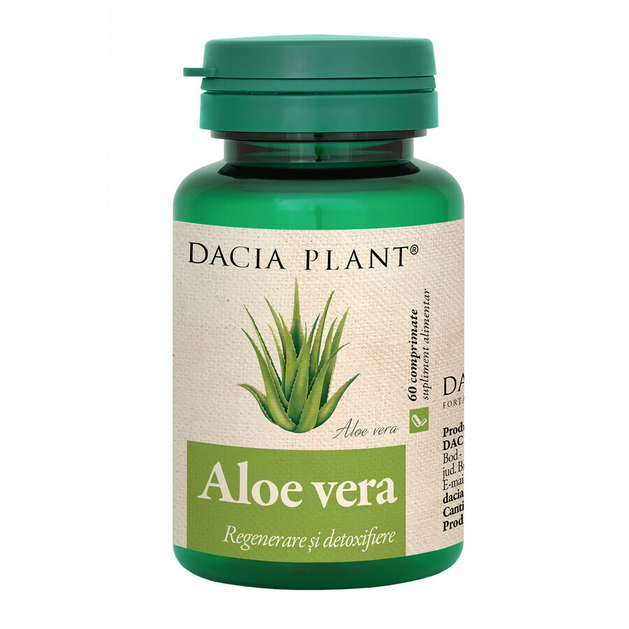 Aloe Vera, 60 Tabletten, Dacia Plant