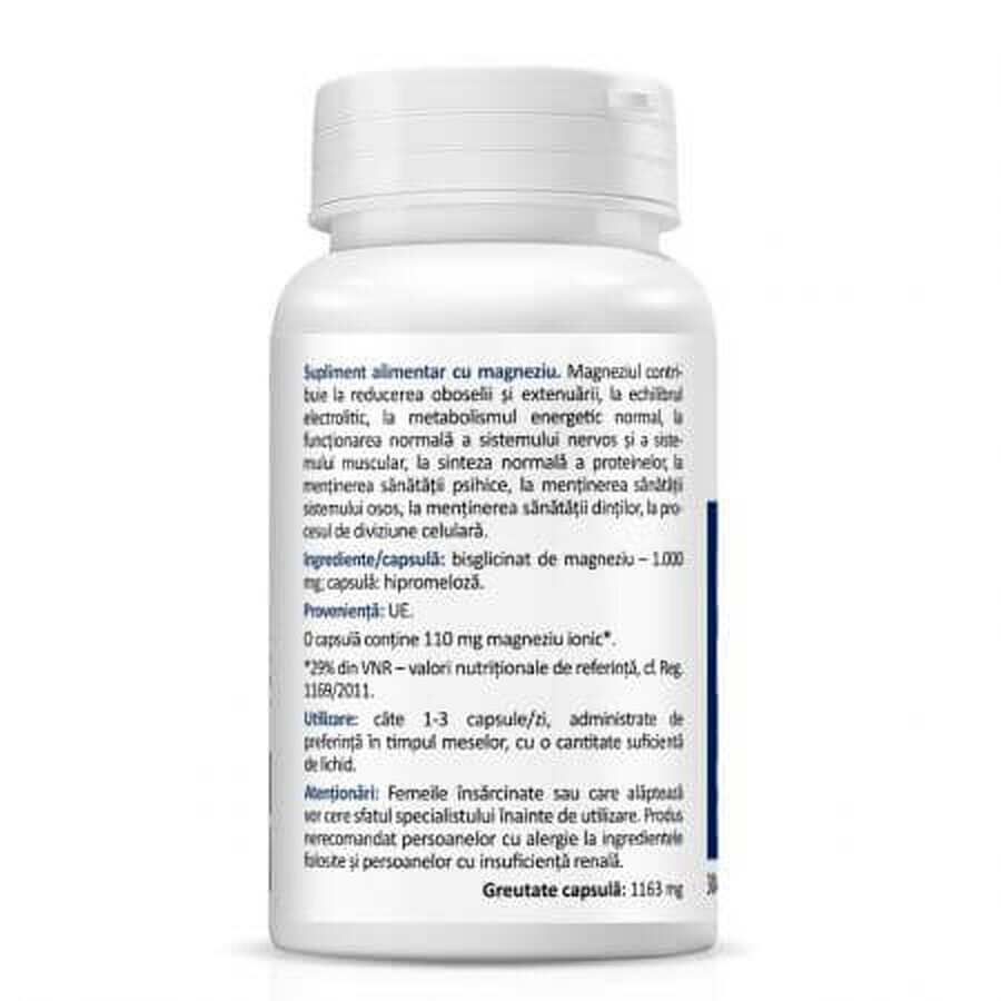 Magnesium Bisglycinate, 30 capsules, Zenyth