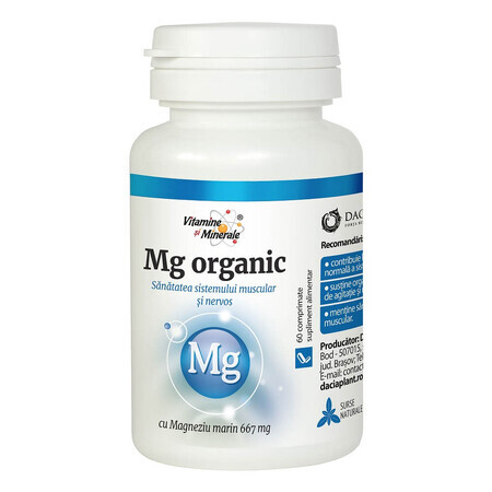 Bio-Magnesium, 60 Tabletten, Dacia Plant