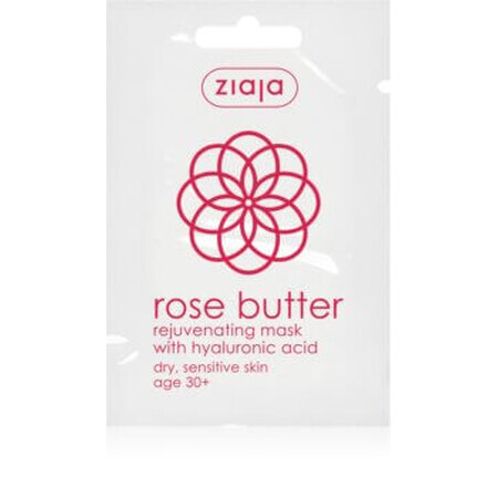 Masca de fata Rose Butter, 7 ml, Ziaja