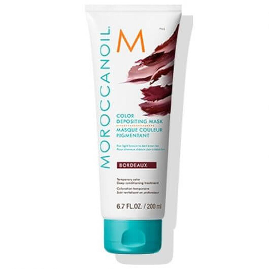 Mască de păr nuanțatoare Bordeaux, 200 ml,  Moroccanoil