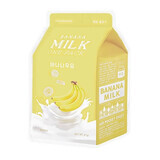 Masca faciala cu efect hranitor Banana Milk, 21 g, Apieu