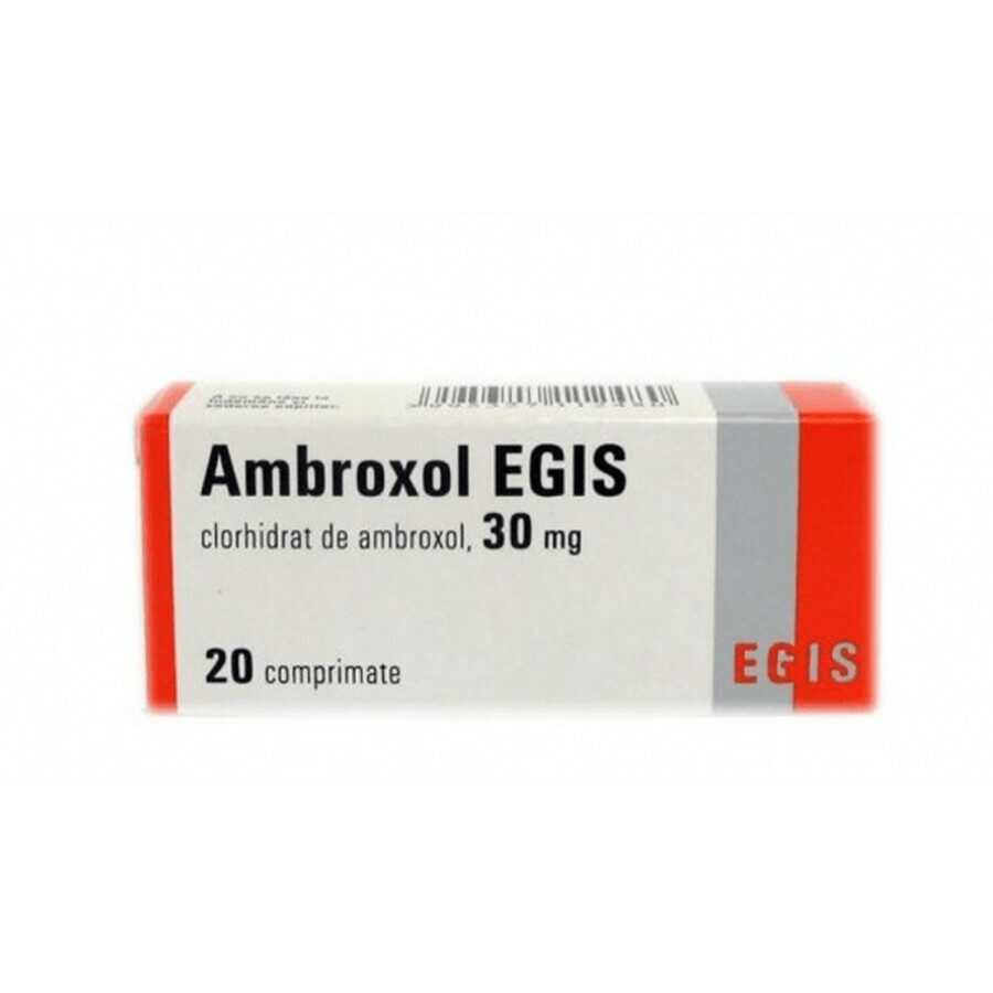 Ambroxol, 20 Tabletten, Egis Pharmaceutical