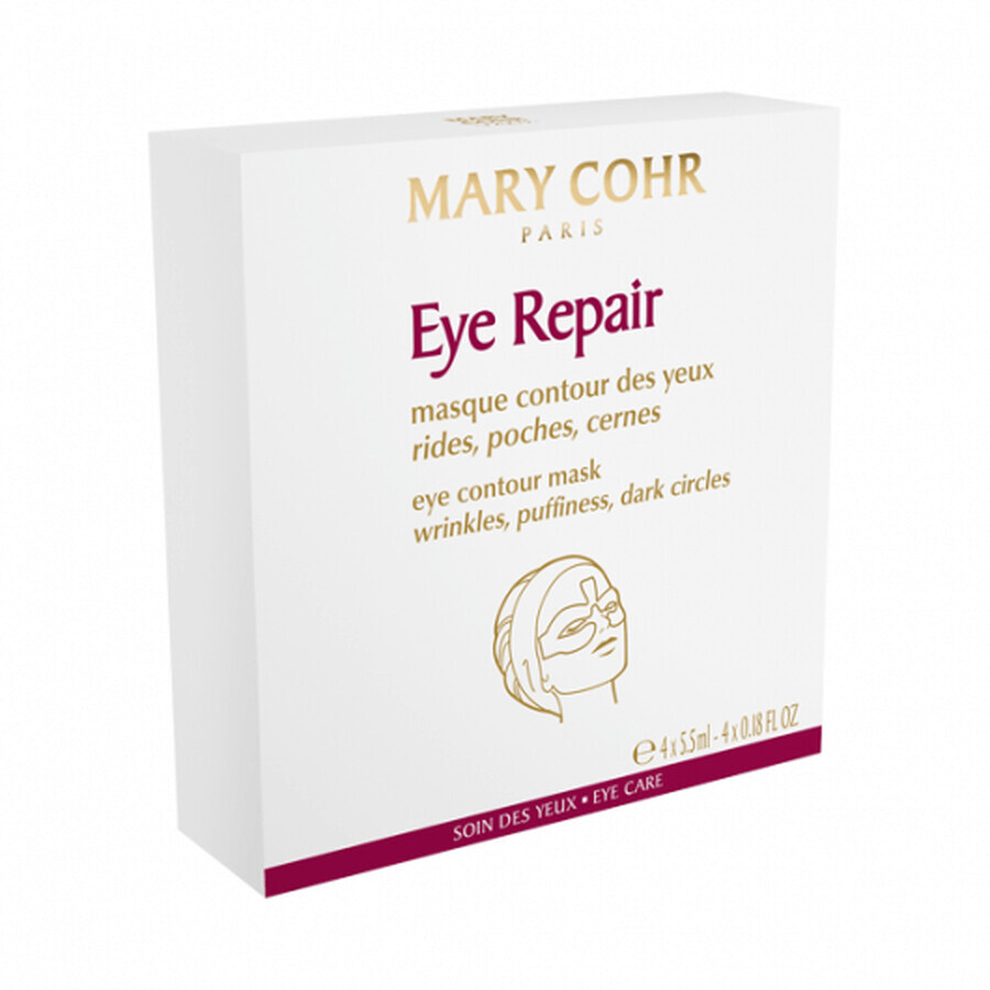 Augenkontur-Maske, 4 x 5,5 ml, Mary Cohr