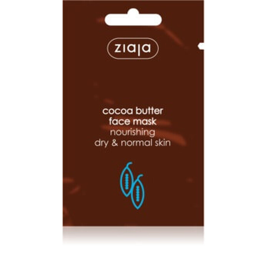 Gesichtsmaske mit Kakaobutter, 7 ml, Ziaja