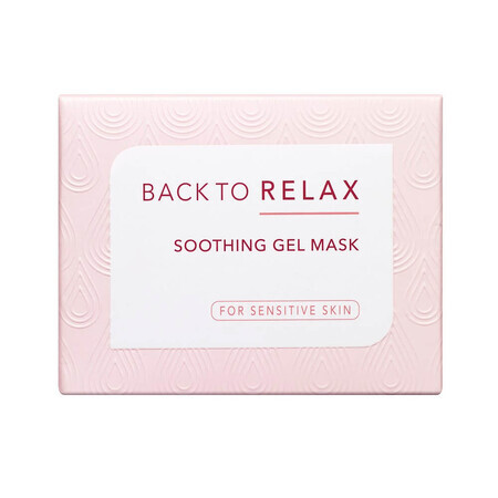 Masca pentru piele sensibila Back to Relax Shooting Gel Mask, 100 ml, Thank You Farmer