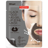 Masca tip MG:gel pentru buze Black Food, 10 g, Purederm