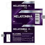 Melatonin 3 mg, 30 Kapseln, Laropharm
