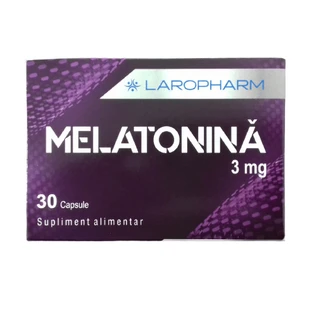 Melatonin 3 mg, 30 Kapseln, Laropharm
