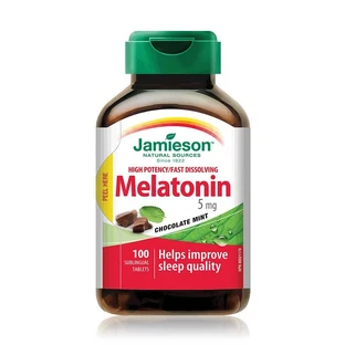 Melatonin 5 mg, 100 sublinguale Tabletten, Jamieson