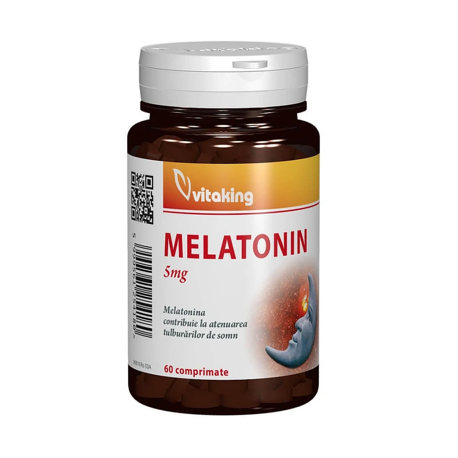 Melatonin 5mg, 60 Tabletten, Vitaking