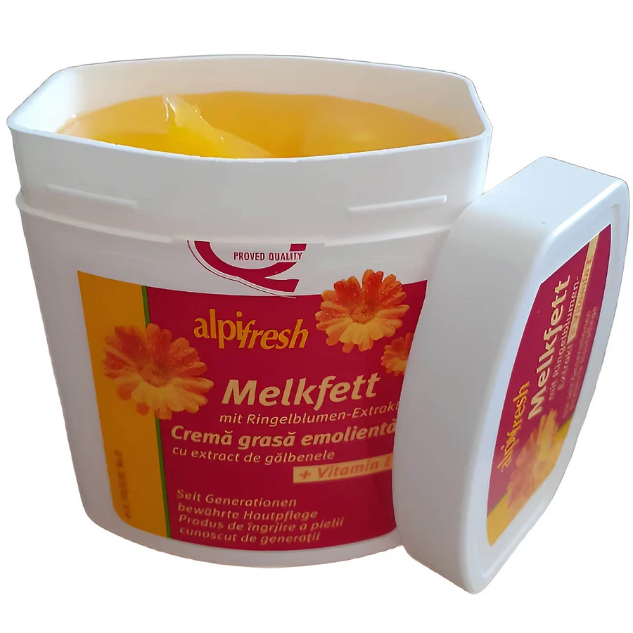 Alpifresh Emollient-Creme mit Ringelblume und Vitamin E, 250 ml