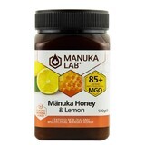 Miere de manuka poliflora cu lamaie MGO 85+, 500 g, Manuka Lab