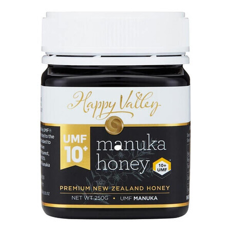 Miere de manuka UMF 10+ Happy Valley, 250 g, Apicola