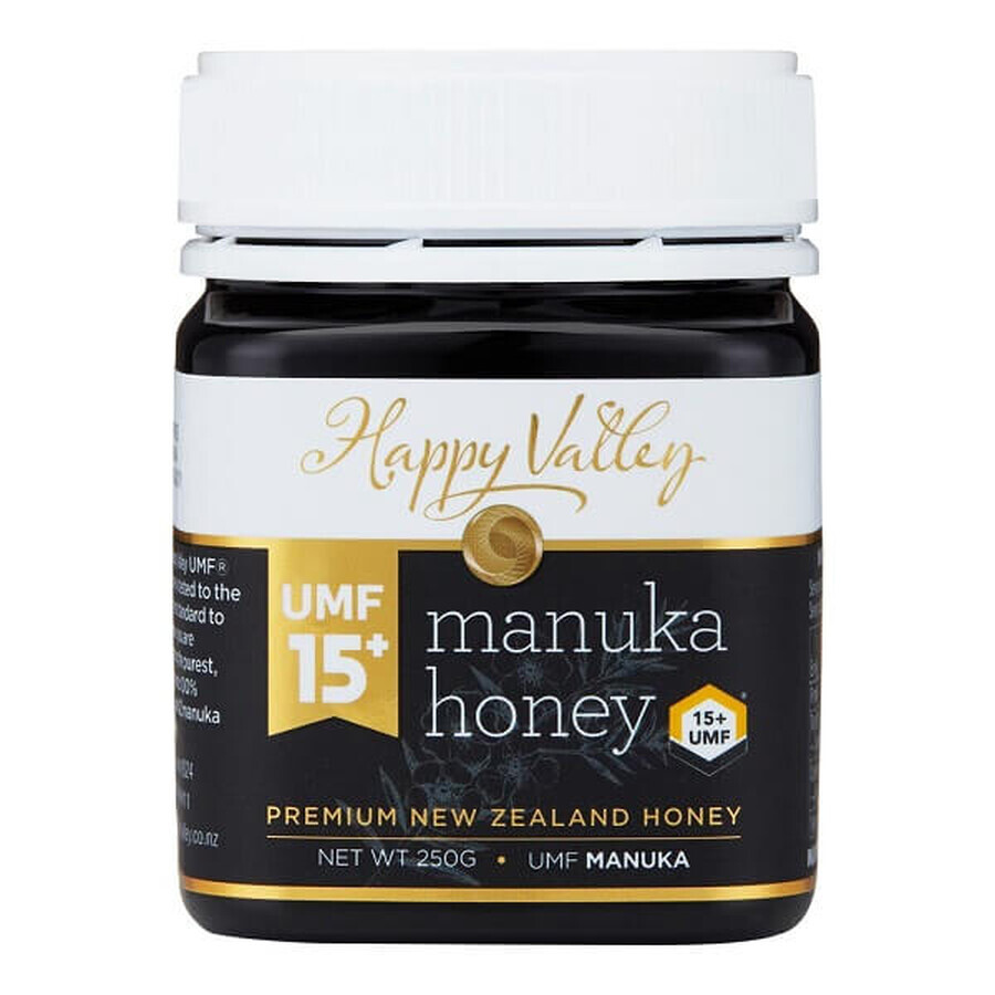 Miere de manuka UMF 15+ Happy Valley, 250 g, Apicola