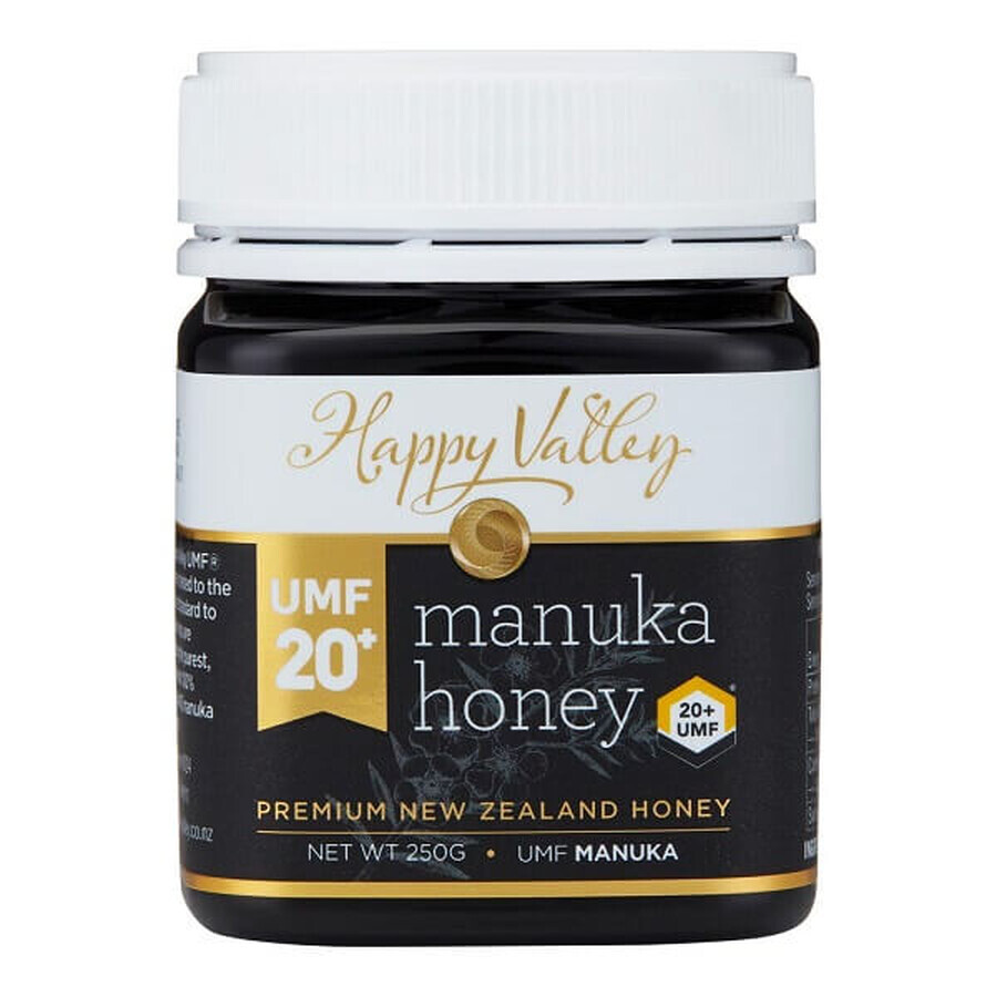 Miere de manuka UMF 20+ Happy Valley, 250 g, Apicola