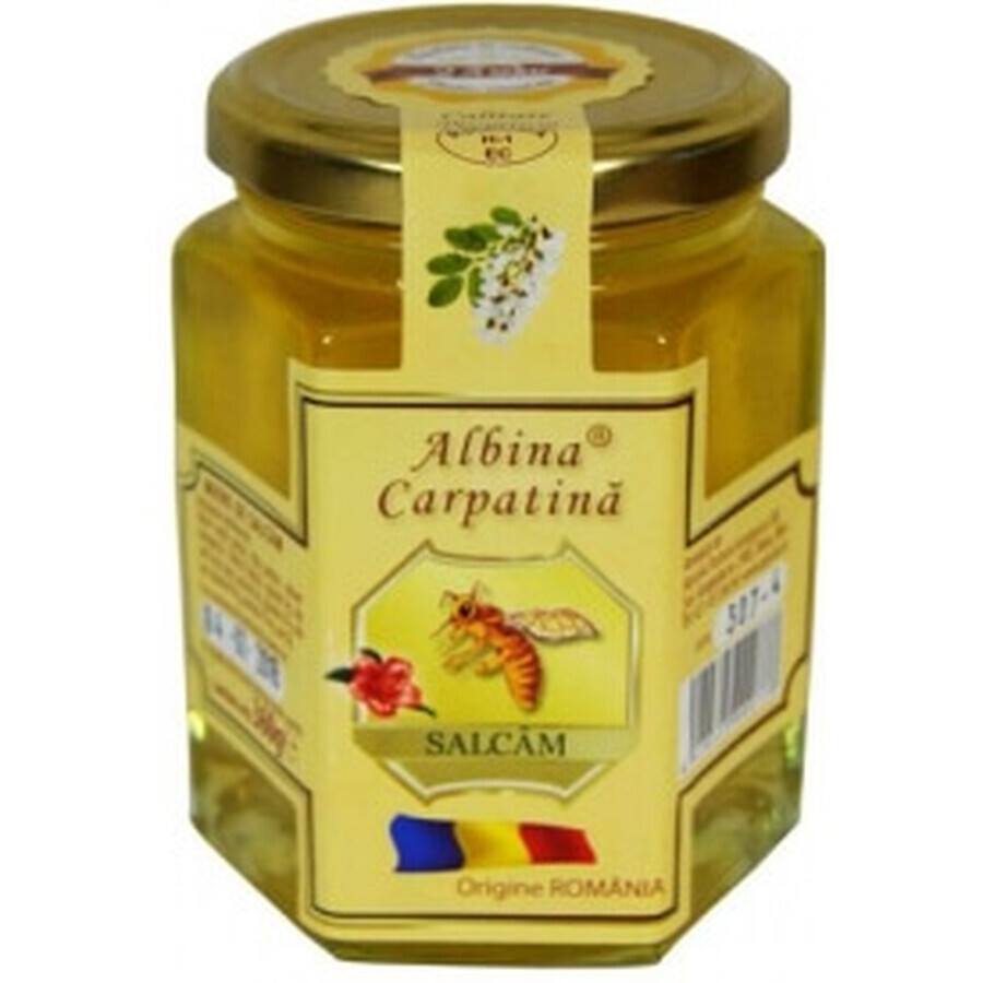 Albina Carpatina salcam honey, 360 g, Apicola Pastoral