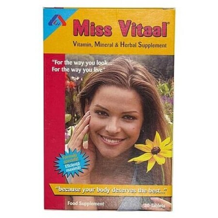 Miss Vitaal, 30 Tabletten, Amerikanische Lebensweise