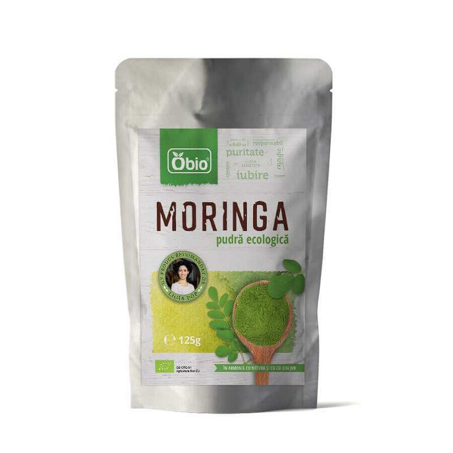 Moringa en poudre, 125 g, Obio