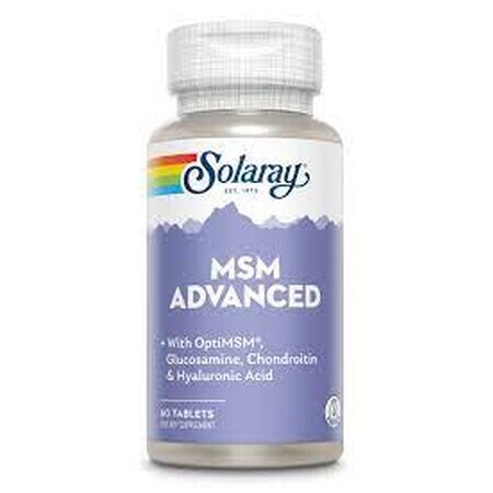 MSM Advanced Solaray, 60 tablete, Secom