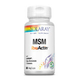 MSM ibuActin Solaray, 30 capsule, Secom