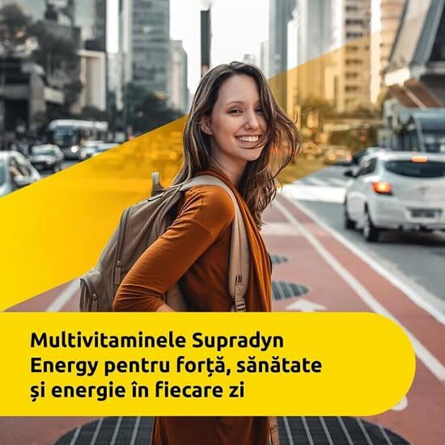 Supradyn Energy, Multivitamine, 15 Brausetabletten, Bayer