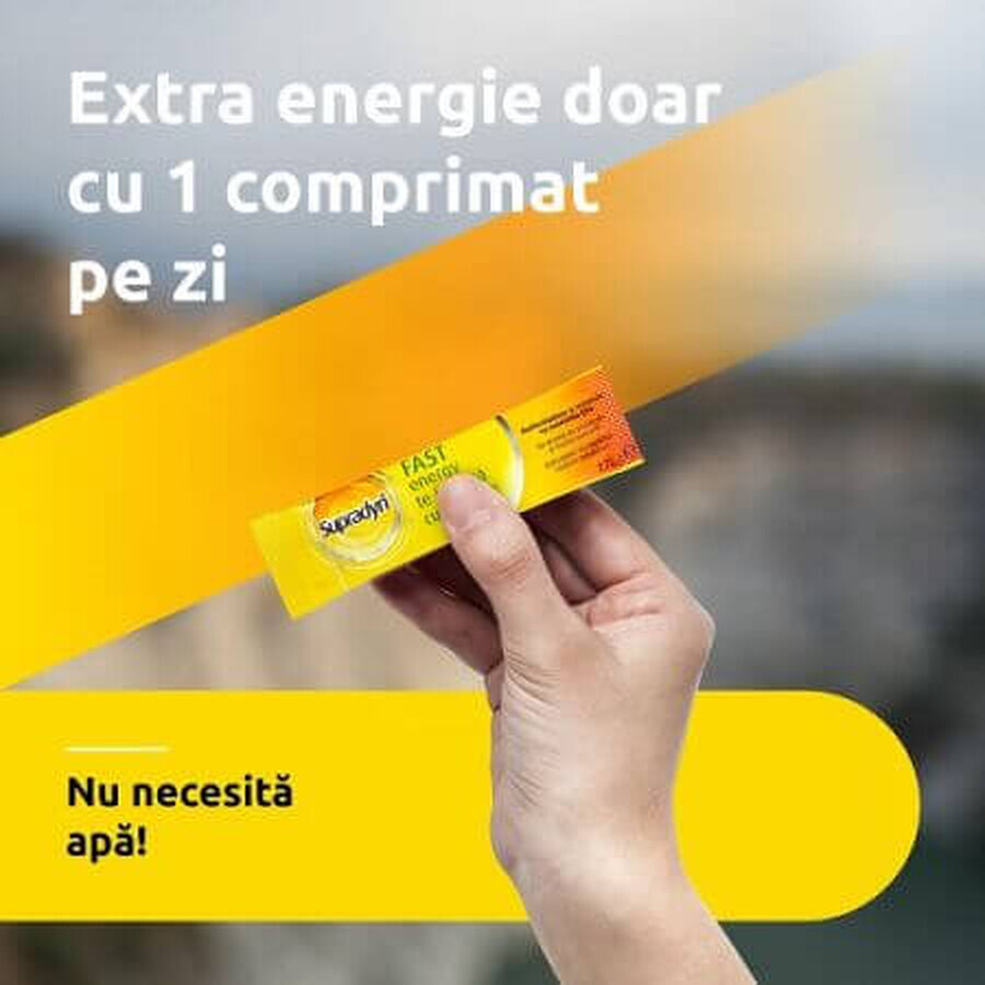 Supradyn Fast Energy, Multivitamine, 10 Beutel schnell auflösendes oder dispergierbares Granulat, Bayer