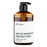 Brennnessel-Shampoo für fettiges Haar, 250 ml, Sabio