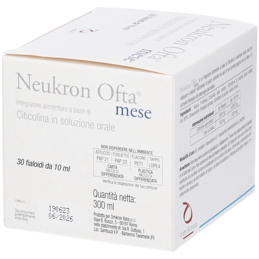 Neukron Ofta mese, 30 vials x 10 ml, Omikron