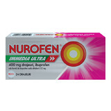 Nurofen Immedia Ultra 400 mg, 24 packets, Rockitt Benckiser Healthcare