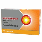 Nurofen infantil 3 meses+, 60 mg, 10 supositorios, Reckitt Benckiser Healthcare