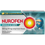 Nurofen Cold and Flu 200 mg, 24 tablets, Reckitt Benckiser Healthcare